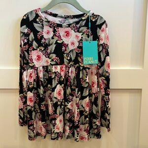 Posh Peanut floral tunic